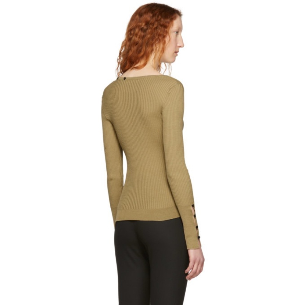 Jacquemus Brown Le Cardigan Tordu Cardigan - Picture 2 of 10
